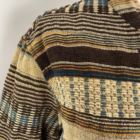 Vintage White Stag Tapestry Jacket Large Cottagecore Gandmacore - Picture 4 of 7